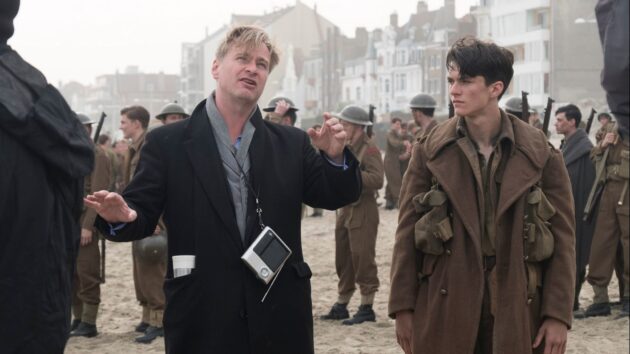 Photo Christopher Nolan, Fionn Whitehead