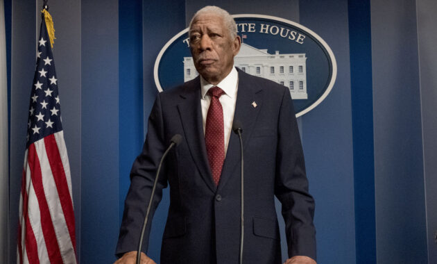 La Chute du Président : photo, Morgan Freeman