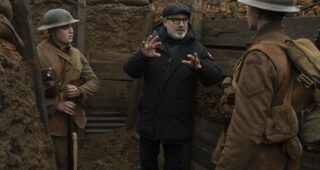 1917 : Photo Dean-Charles Chapman, Sam Mendes, George McKay