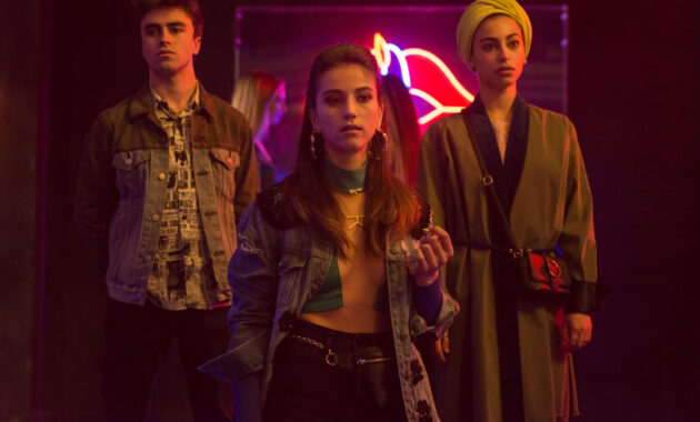 Élite Saison 2 : Photo Itzan Escamilla, Claudia Salas, Mina El Hammani