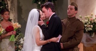 Friends : photo, Courteney Cox, Matthew Perry