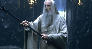 Le Seigneur des Anneaux : La Communauté de l'Anneau : photo, Christopher Lee