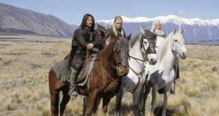 Le Seigneur des Anneaux : Les deux tours : photo, Orlando Bloom, Viggo Mortensen