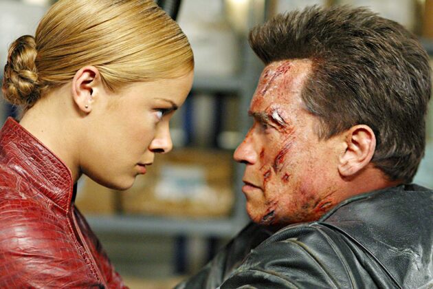 photo, Arnold Schwarzenegger, Kristanna Loken