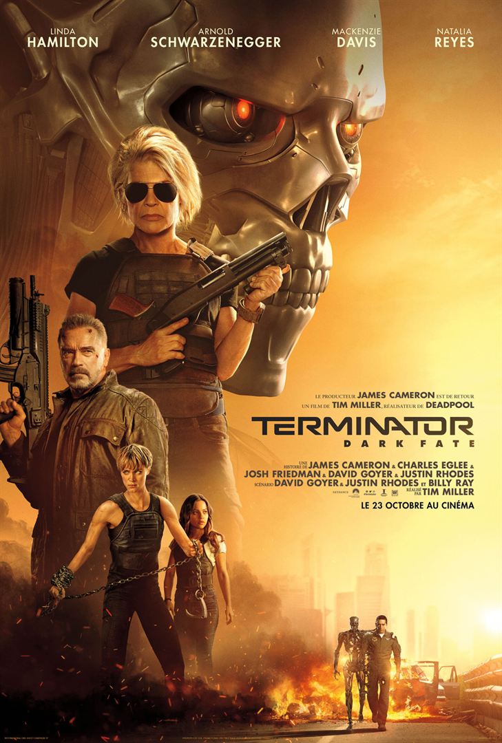 Terminator : Dark Fate : Affiche officielle