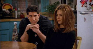 Friends : photo, David Schwimmer, Jennifer Aniston