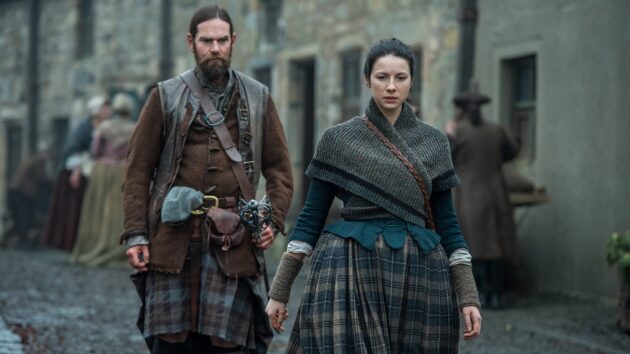 photo, Duncan Lacroix, Caitriona Balfe