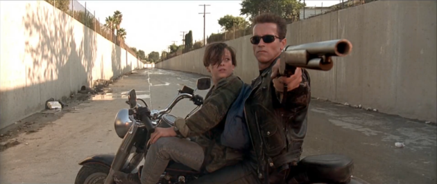 Edward Furlong, Arnold Schwarzenegger