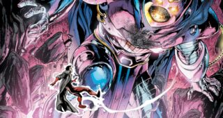 The Flash : photo Anti-Monitor comics