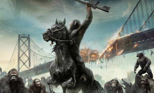 La Planète des singes : L'affrontement : Affiche officielle