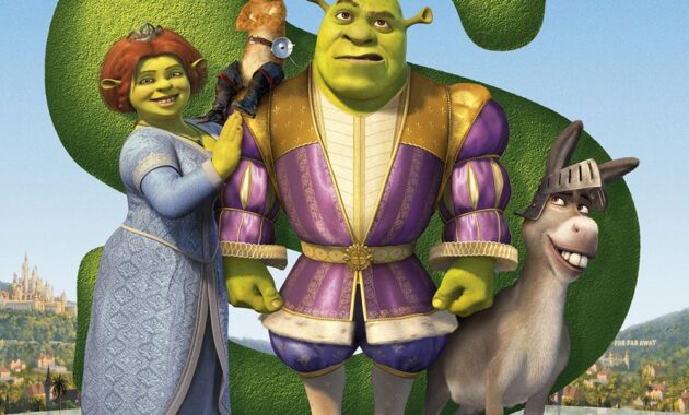 Shrek le troisième : Affiche officielle