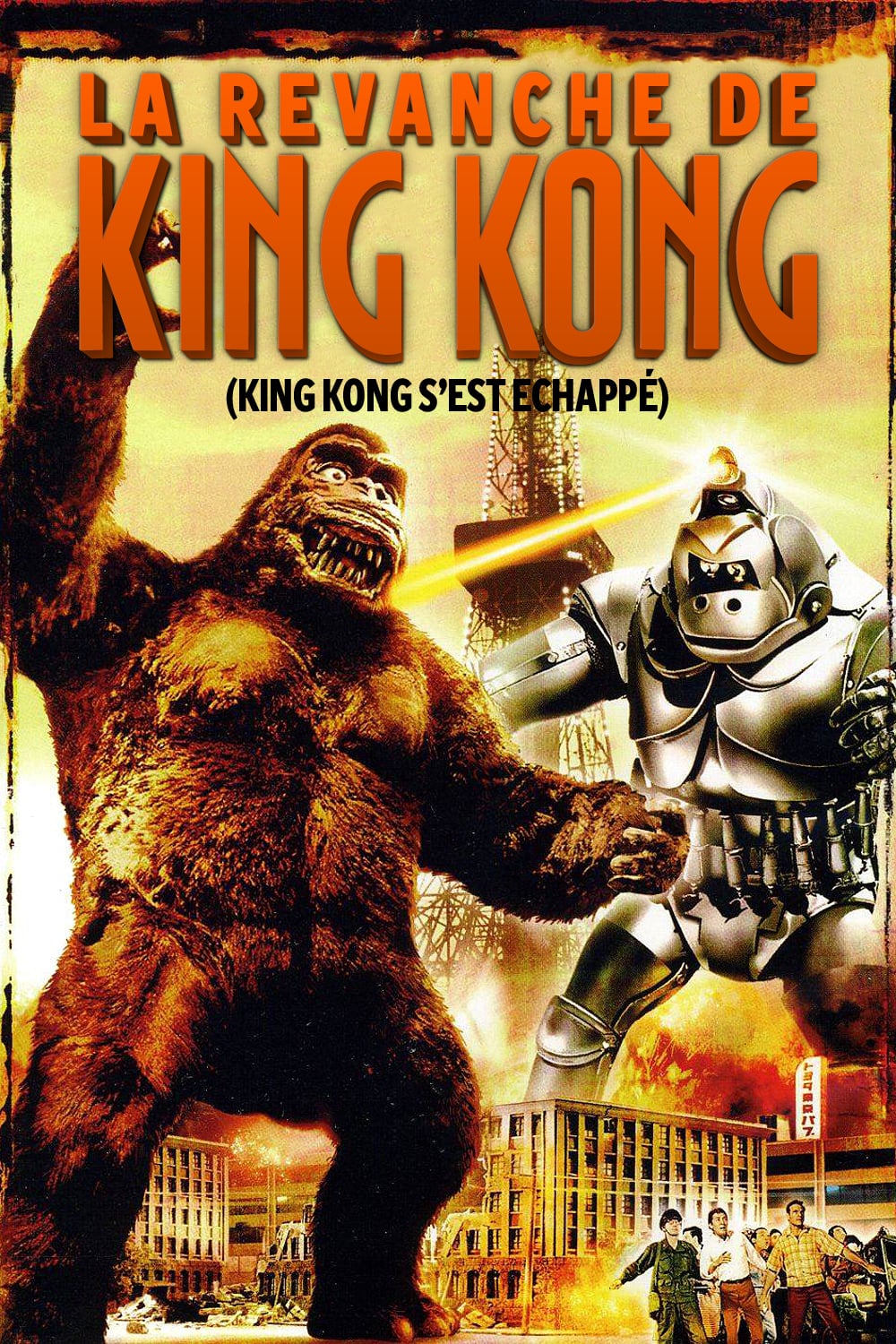 La Revanche de King Kong : Affiche officielle