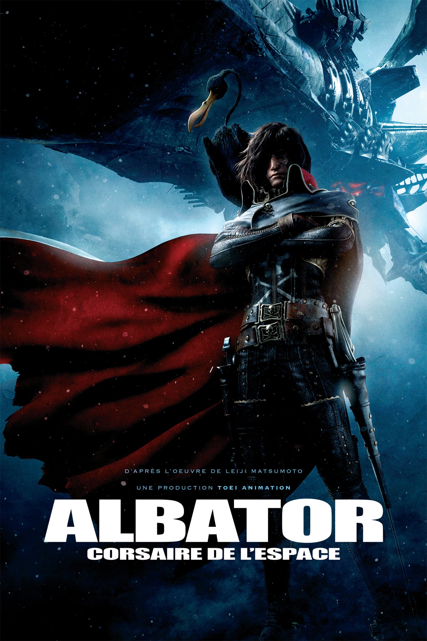 Albator, Corsaire de l’espace : Affiche officielle