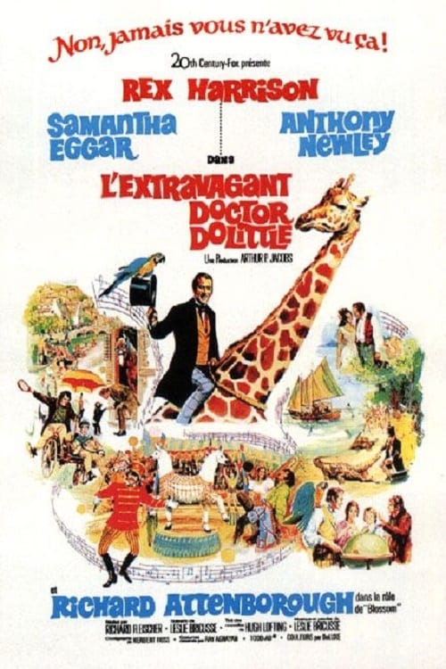 L’extravagant Docteur Dolittle : Affiche officielle