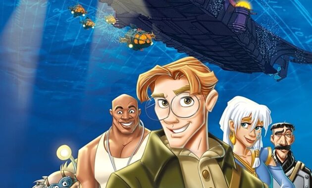 Atlantide, l'empire perdu : Affiche officielle