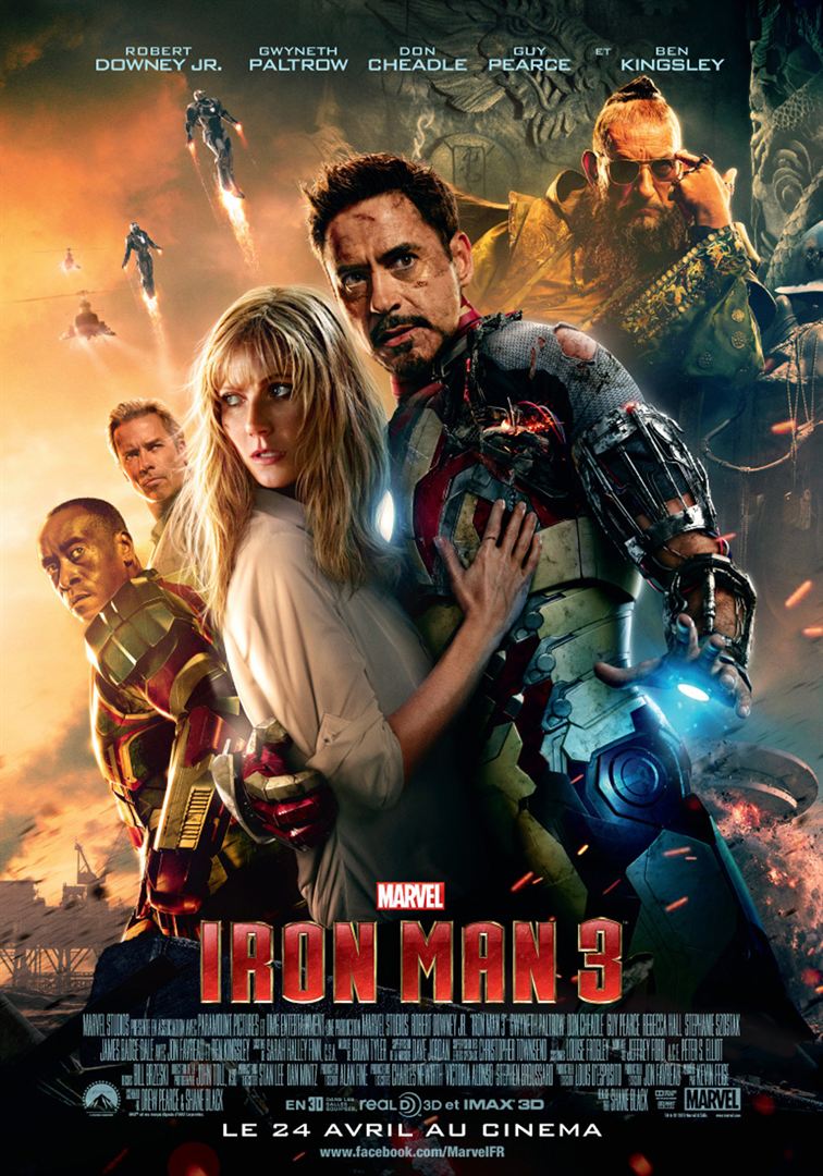 Iron Man 3 : Affiche officielle