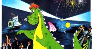 Peter et Elliott le dragon : Affiche officielle