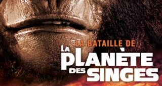 La Bataille de la planète des singes : Affiche officielle