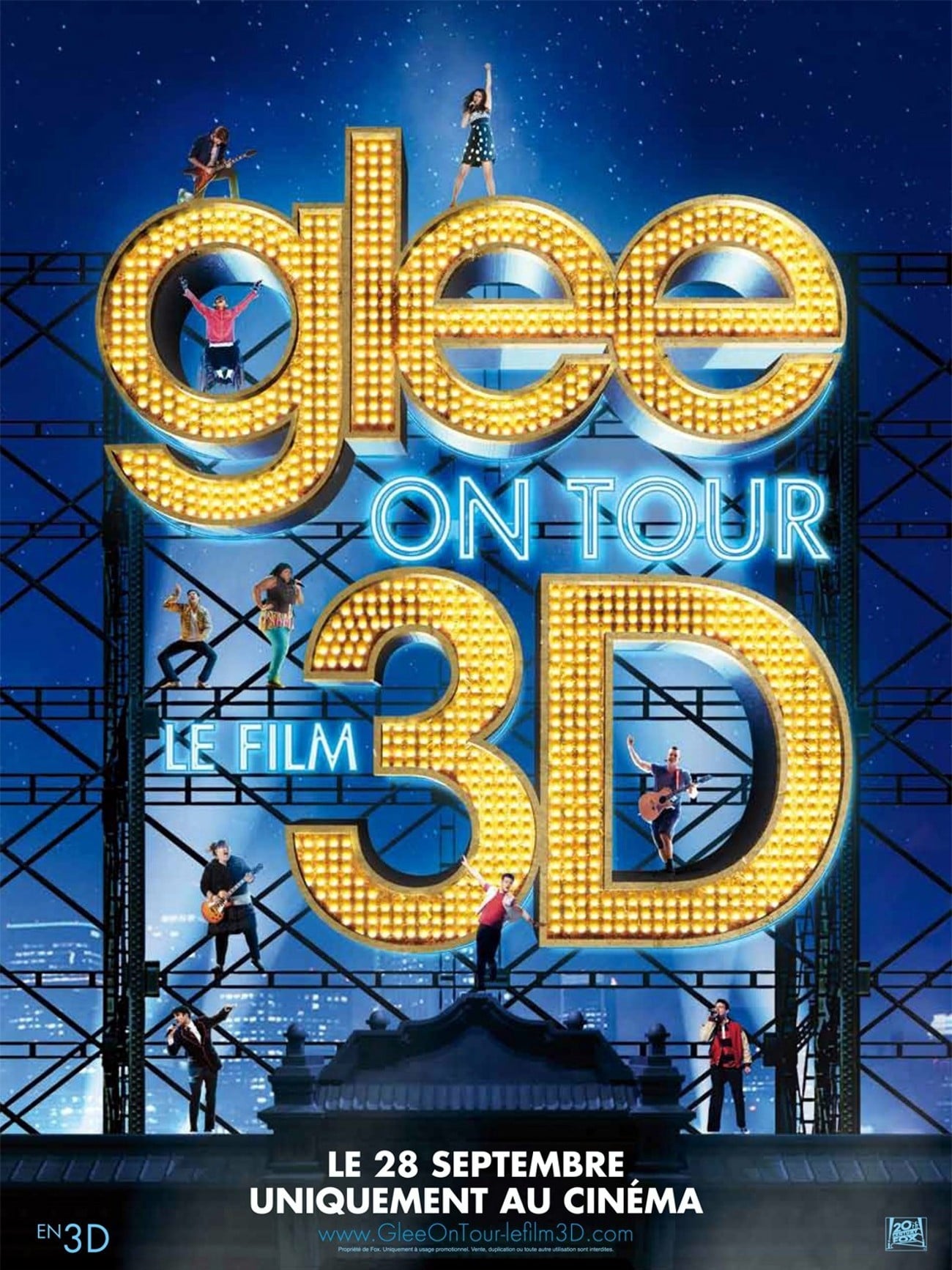 Glee ! on tour - 3D