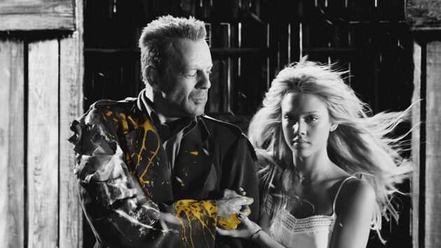 photo, Bruce Willis, Jessica Alba