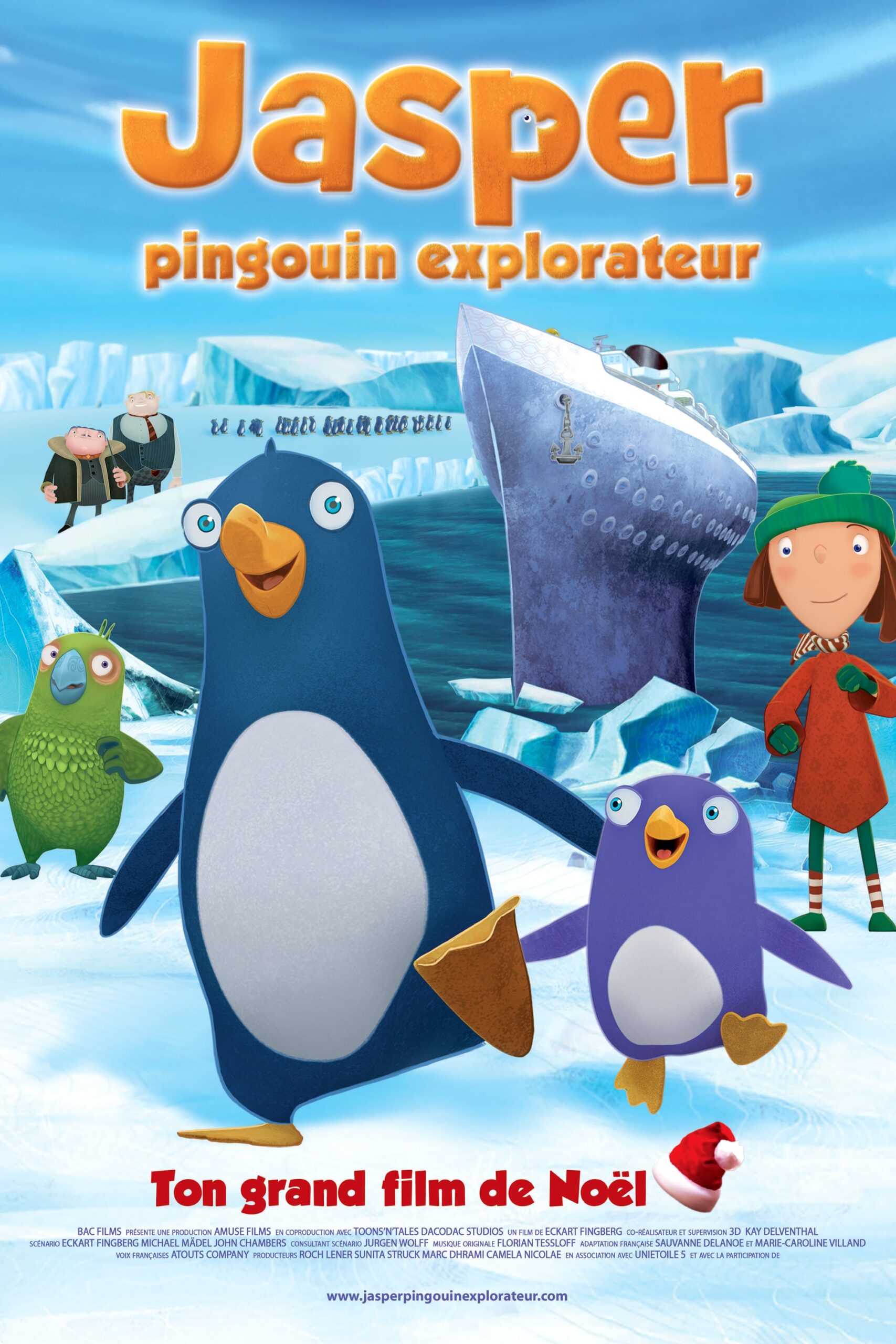 Jasper, pingouin explorateur : Affiche officielle