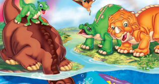 Petit dinosaure et la vallée des merveilles (Le) : Affiche officielle