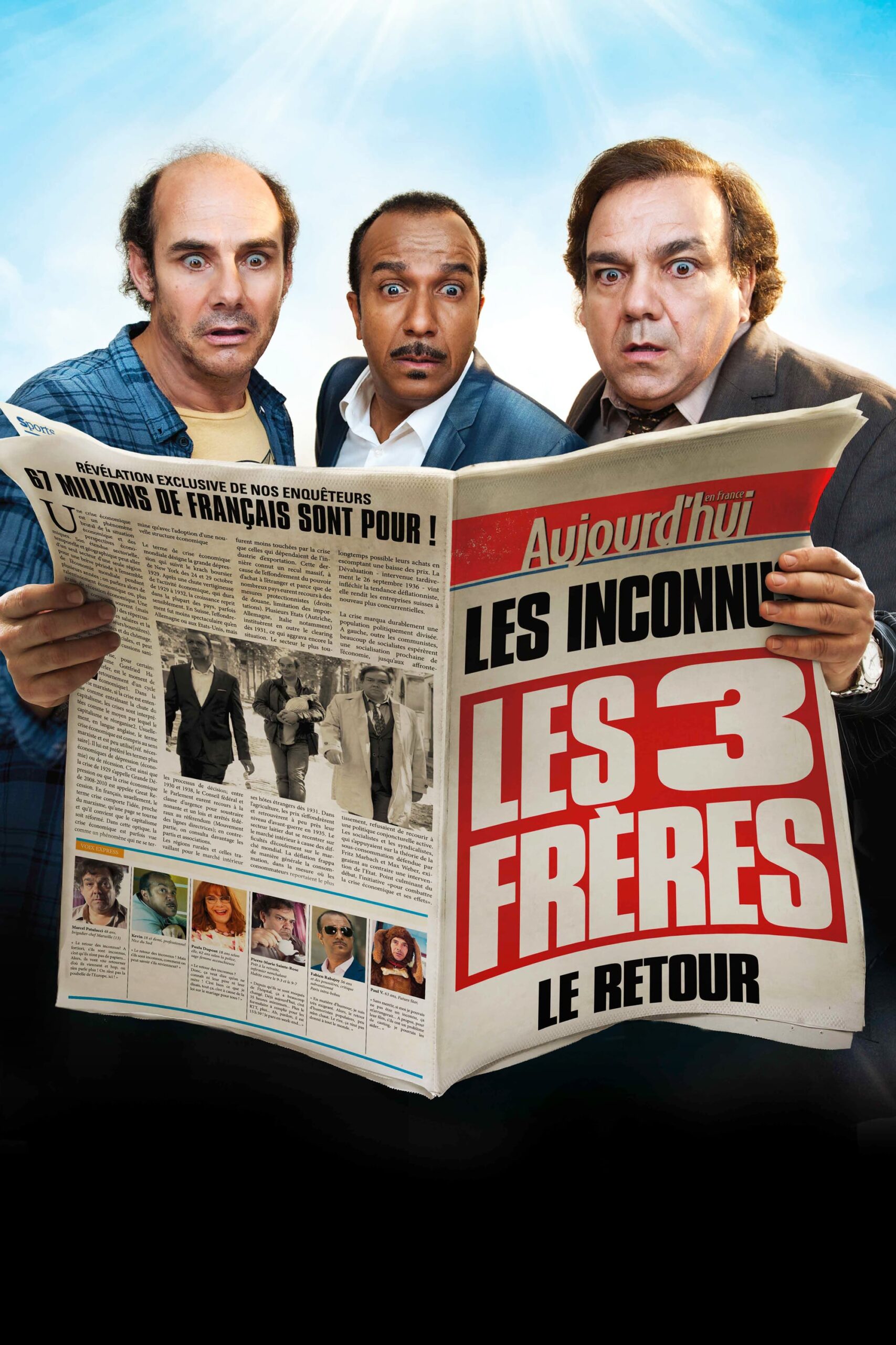 Les 3 frères, le retour