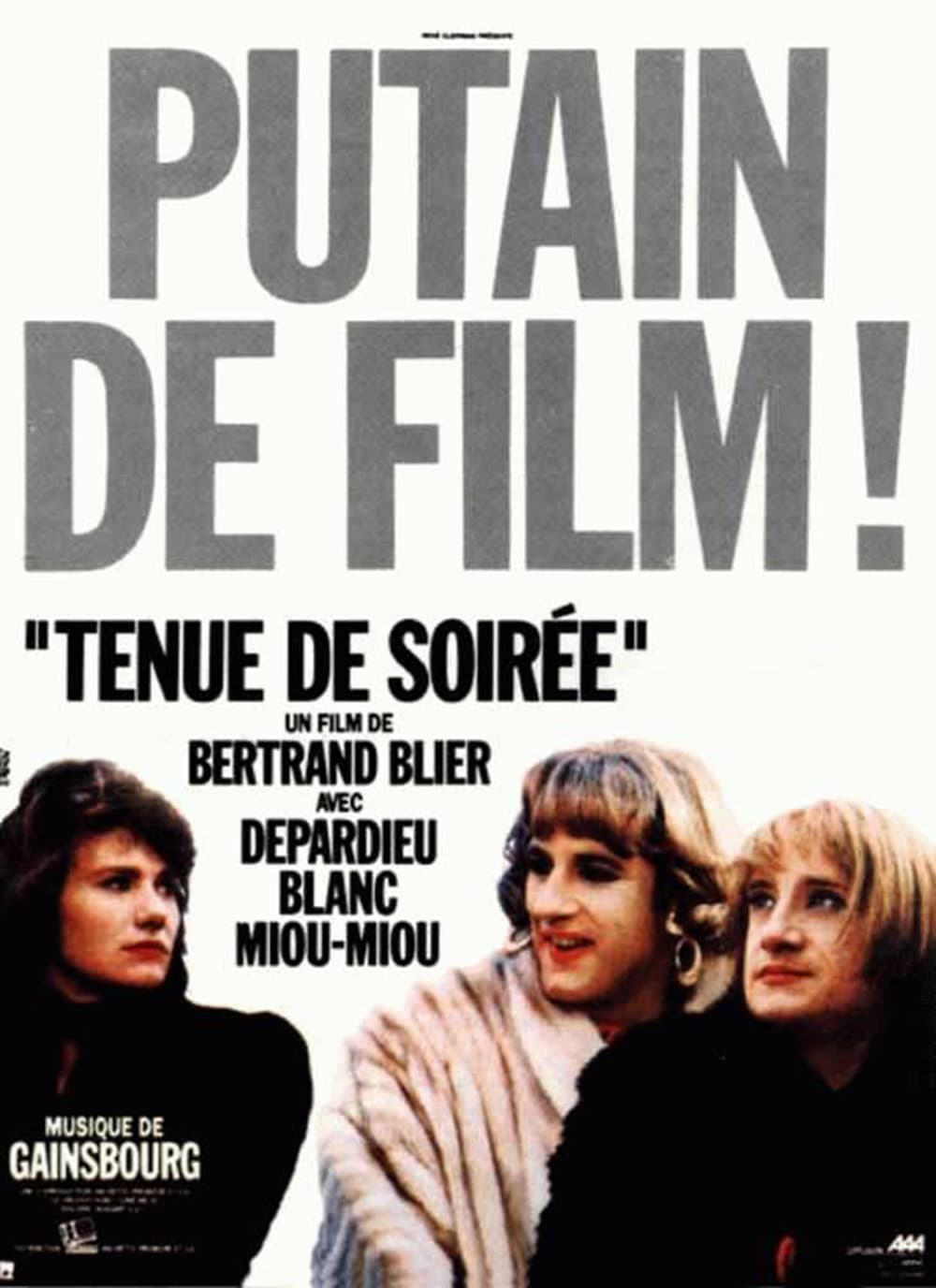 Tenue de soirée : Affiche officielle
