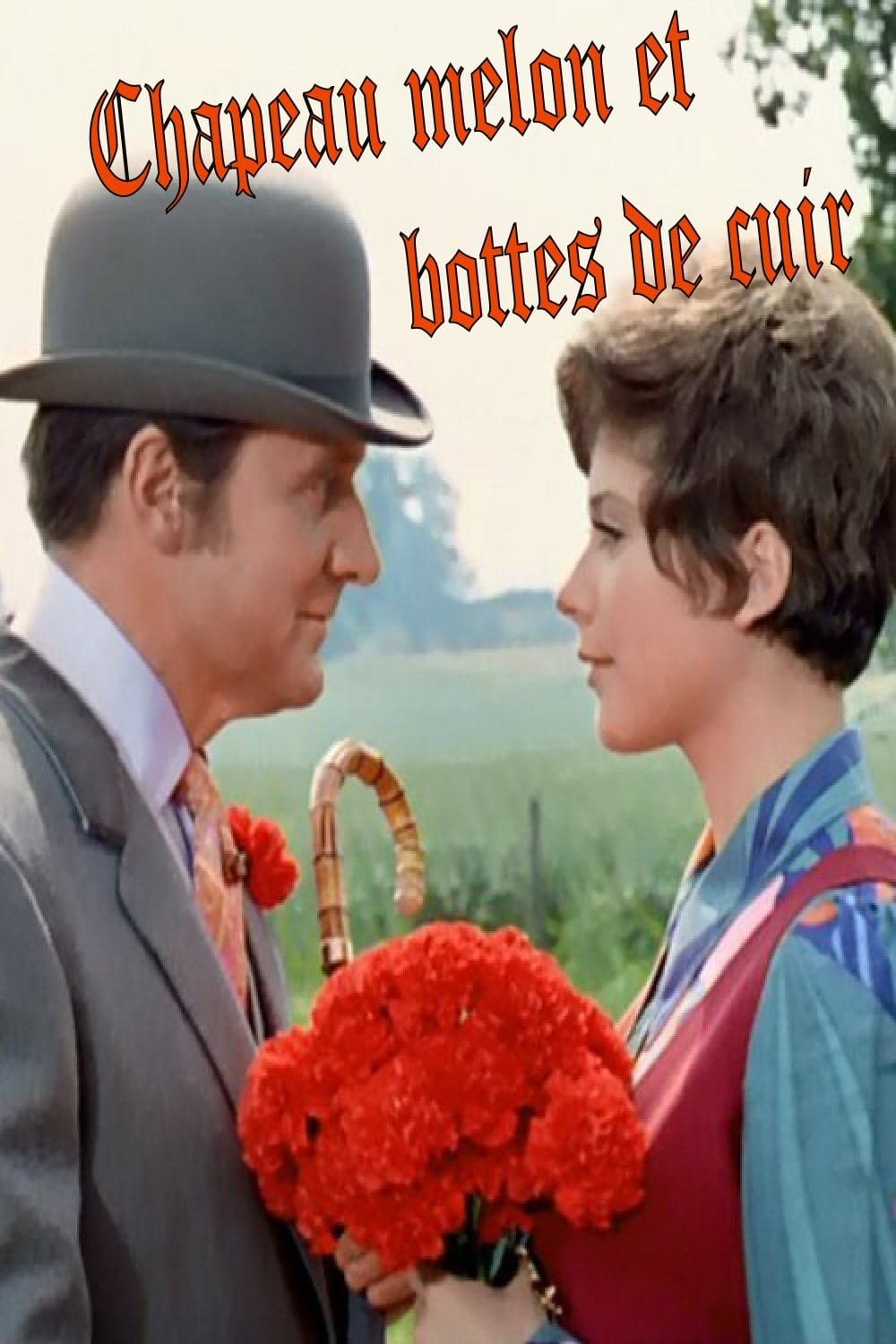 Chapeau melon et bottes de cuir