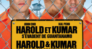 Harold et Kumar s'évadent de Guantanamo : Affiche officielle