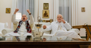 The Two Popes : photo, Jonathan Pryce, Anthony Hopkins