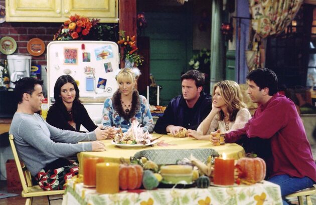 photo, Courteney Cox, Lisa Kudrow, Matthew Perry