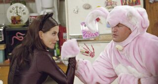 Friends : photo, Courteney Cox, Matthew Perry
