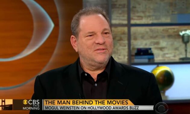 Harvey Weinstein : Extrait interview (screenshot)