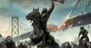 La Planète des singes : L'affrontement : Affiche française