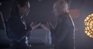 Star Trek : Picard : photo, Star Trek : Picard, Patrick Stewart, Evan Evagora