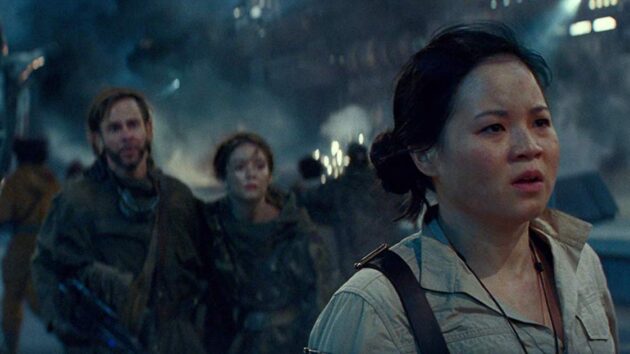 photo, Dominic Monaghan, Kelly Marie Tran