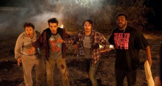 C'est la fin : Photo Seth Rogen, Jay Baruchel, James Franco, Craig Robinson