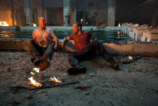 photo, Jai Courtney, Bruce Willis