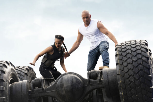 photo, Nathalie Emmanuel, Vin Diesel