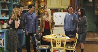 Friends : photo, Courteney Cox, David Schwimmer, Matthew Perry, Lisa Kudrow, Matt LeBlanc, Jennifer Aniston