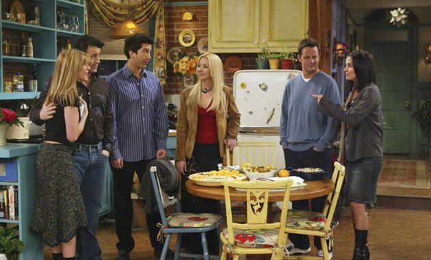 Friends : photo, Courteney Cox, David Schwimmer, Matthew Perry, Lisa Kudrow, Matt LeBlanc, Jennifer Aniston
