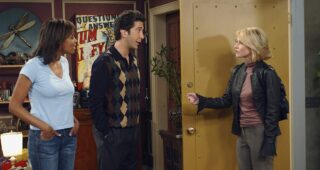 Friends : photo, David Schwimmer, Christina Applegate, Aisha Tyler