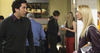 Friends : photo, David Schwimmer, Lisa Kudrow