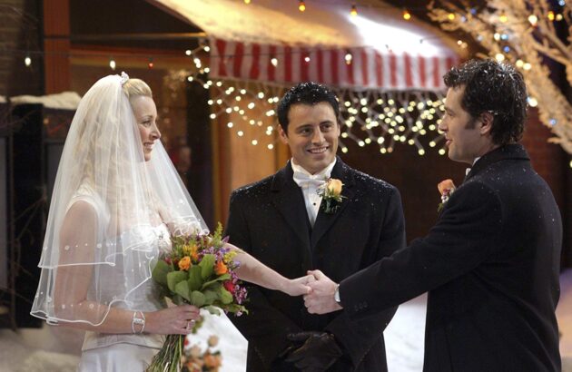 photo, Lisa Kudrow, Matt LeBlanc