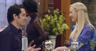 Friends : photo, Paul Rudd, Lisa Kudrow