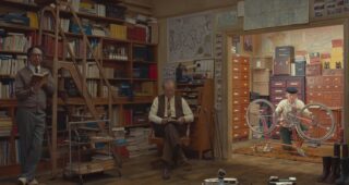 The French Dispatch : Photo Wally Wolodarsky, Owen Wilson, Bill Murray