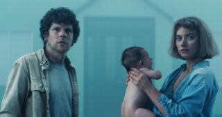 Vivarium : photo, Jesse Eisenberg, Imogen Poots