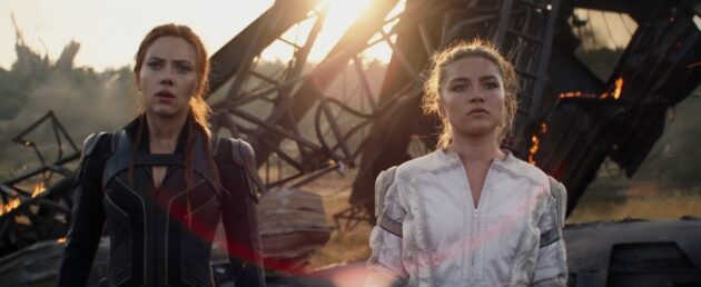 photo, Florence Pugh, Scarlett Johansson
