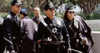 Demolition Man : photo, Benjamin Bratt, Sylvester Stallone, Sandra Bullock